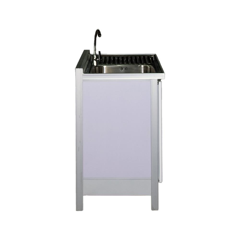 ตู้ตั้งพื้นท็อปซิงค์ 3MITI INFINICE LH+ 100 ซม. สีขาว