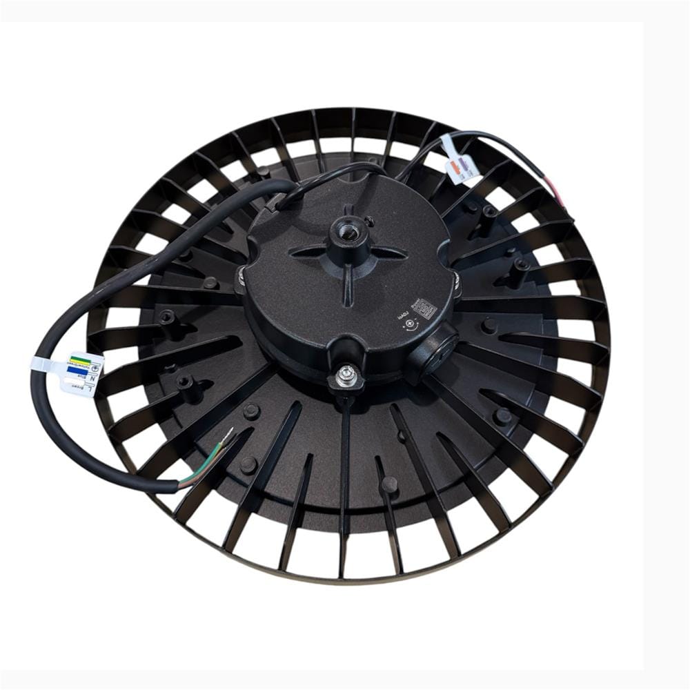 โคมไฮเบย์ LED SYLVANIA DACO DISC SPIN 200 วัตต์ DAYLIGHT สีดำ