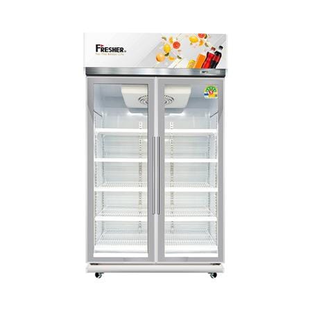 ตู้เครื่องดื่ม 2 ประตู FRESHER FR-2FWS5V 26.8 คิว สีเงิน_0