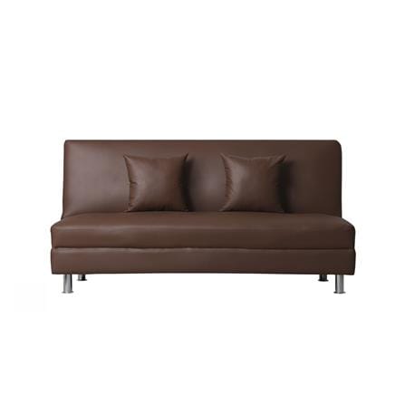 โซฟาเบด AS FURNITURE FOURTH สีน้ำตาล_1