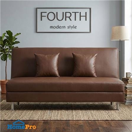 โซฟาเบด AS FURNITURE FOURTH สีน้ำตาล_6