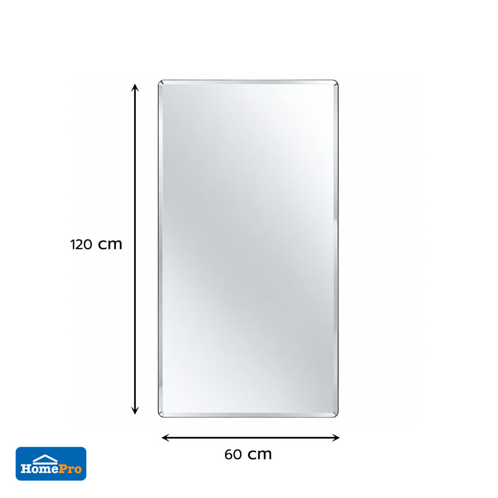 กระจกเงาเรียบ สี่เหลี่ยม MOYA VM-M9400 60x120 ซม.