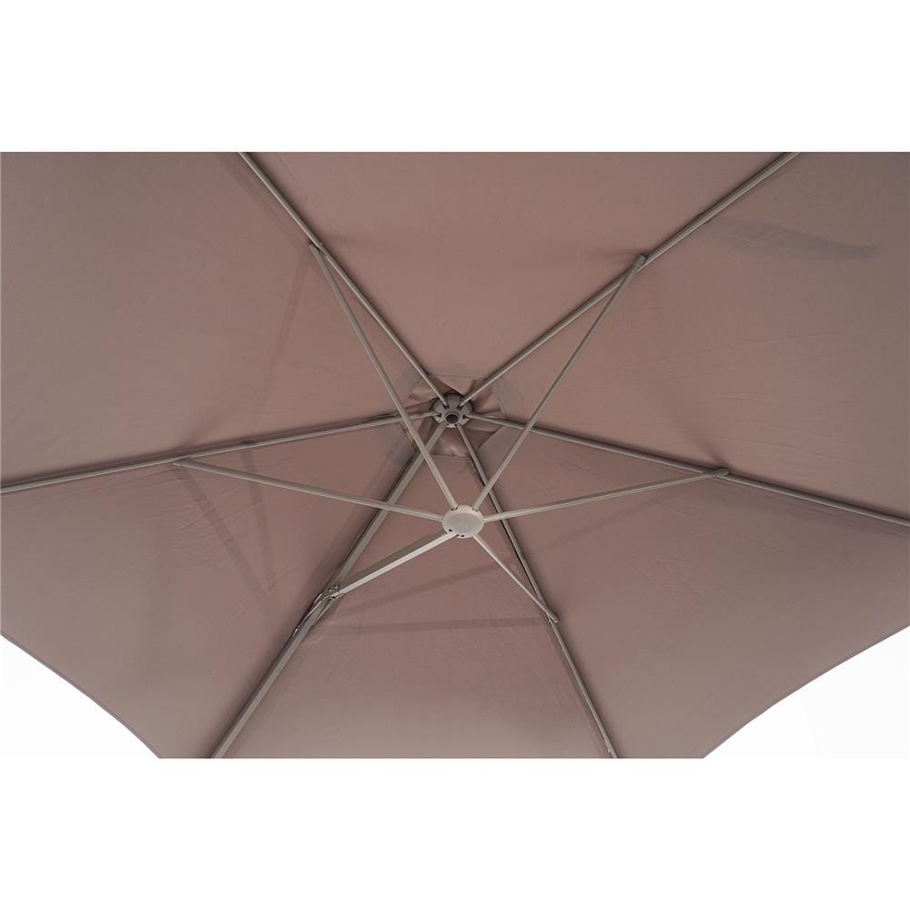 ร่มสนามตัวแอล SPRING SUN BRELLA สีน้ำตาล