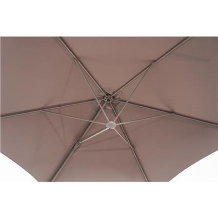 ร่มสนามตัวแอล SPRING SUN BRELLA สีน้ำตาล_2