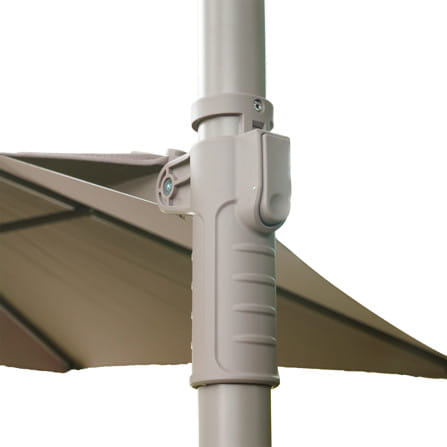 ร่มสนามตัวแอล SPRING SUN BRELLA สีน้ำตาล_4