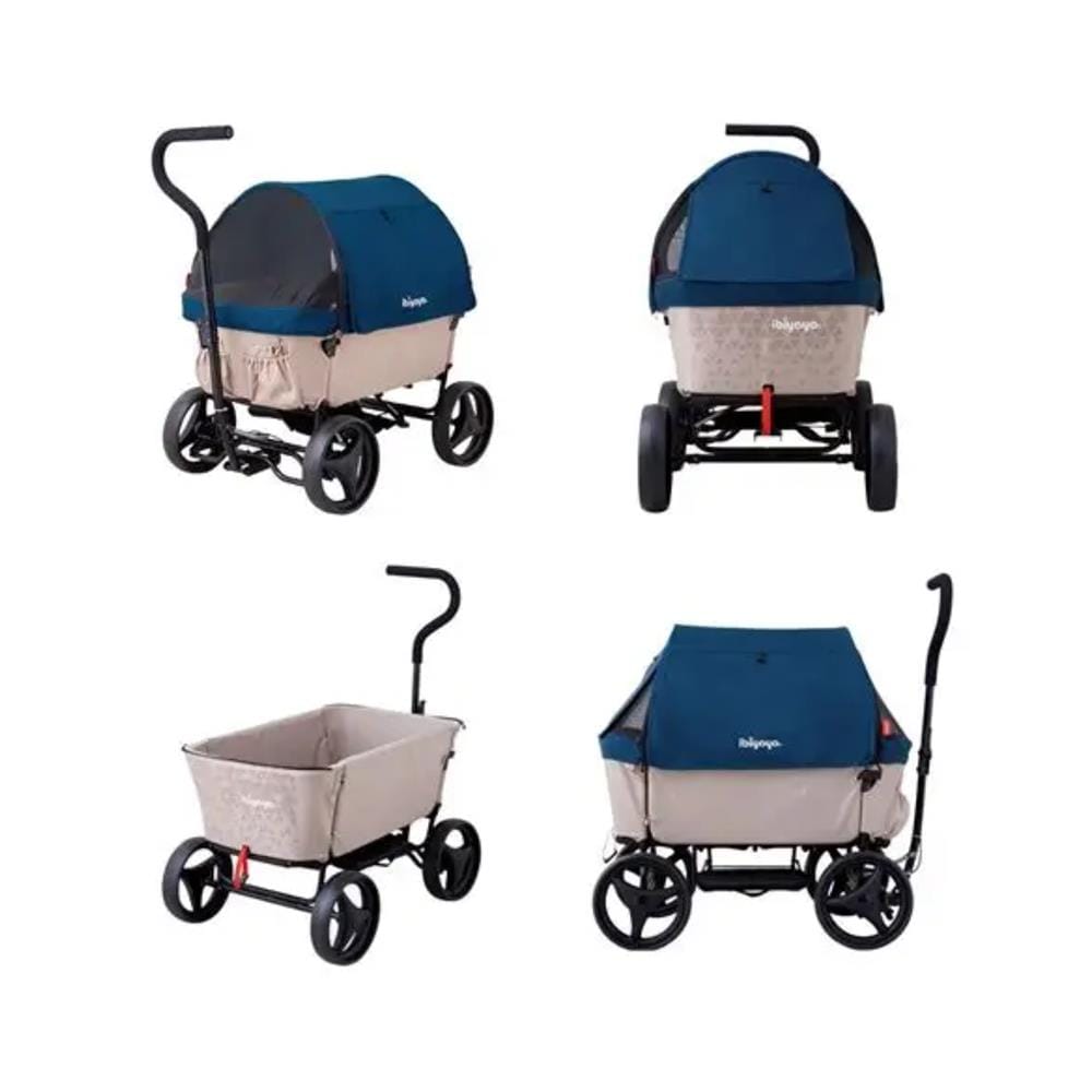 รถเข็นสัตว์เลี้ยง IBIYAYA NOAH ALL AROUND สีน้ำตาล