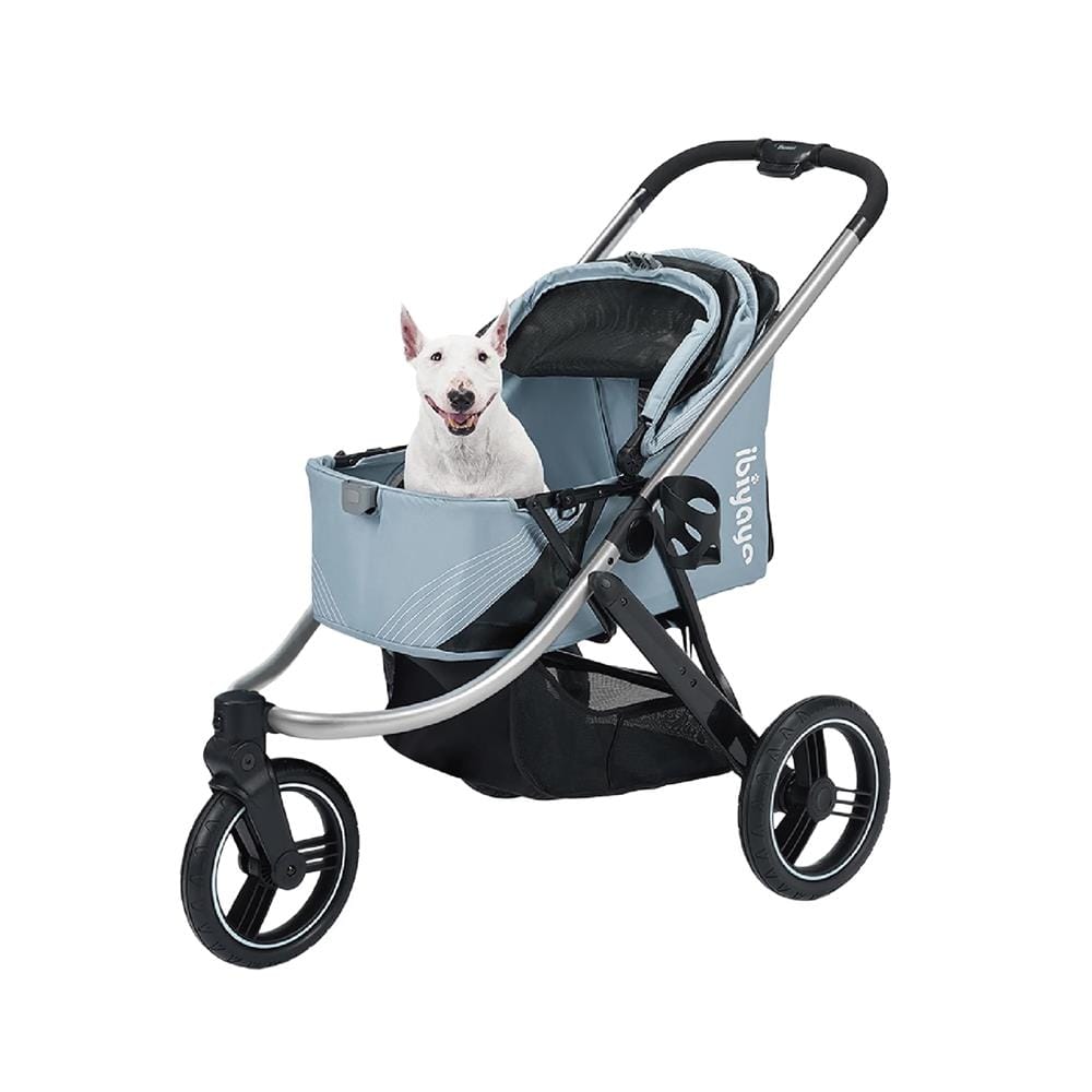 รถเข็นสัตว์เลี้ยง IBIYAYA THE BEAST PET JOGGING สีเทา