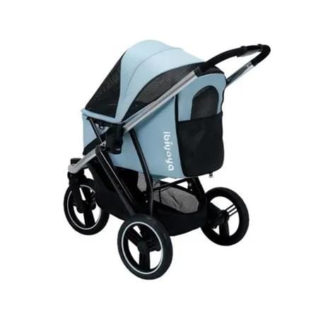 รถเข็นสัตว์เลี้ยง IBIYAYA THE BEAST PET JOGGING สีเทา_2