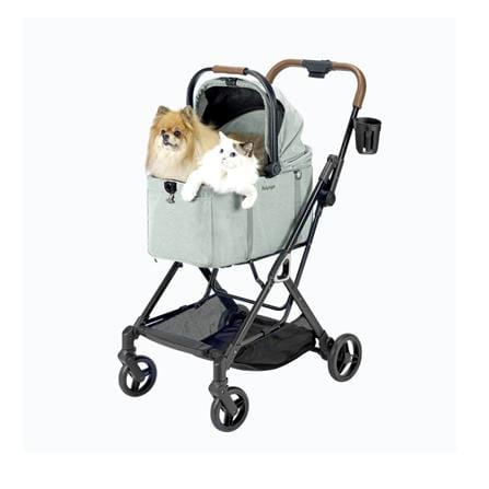 รถเข็นสัตว์เลี้ยง IBIYAYA TINKER SMALL สีเขียว_0