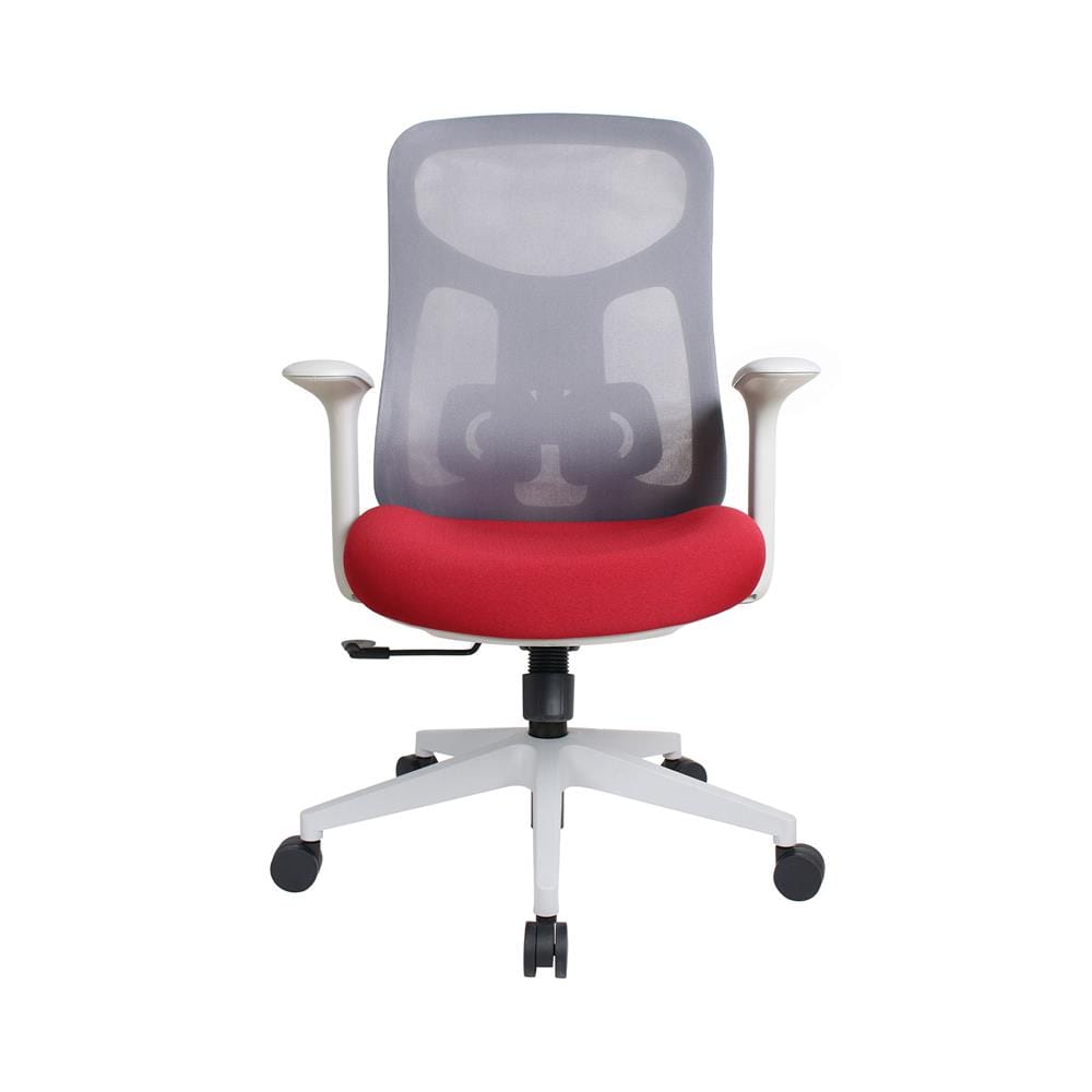 เก้าอี้สำนักงาน FURDINI FORCE สีเทา/แดง