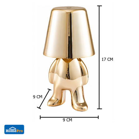 ไฟตั้งโต๊ะ GOLDEN THINKER HOMEPRO KM9908-A-G สีทอง_3