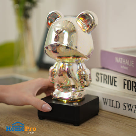 ไฟตั้งโต๊ะ GALAXY BEAR HOMEPRO KM-9435DZX-D สีเงิน_6