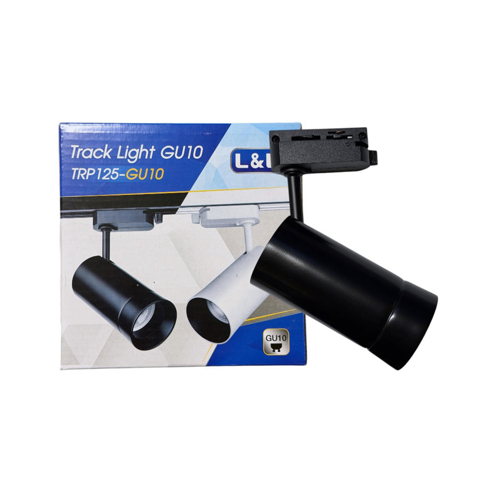แทรคไลท์ ติดราง GU10 L&E TRP125 สีดำ