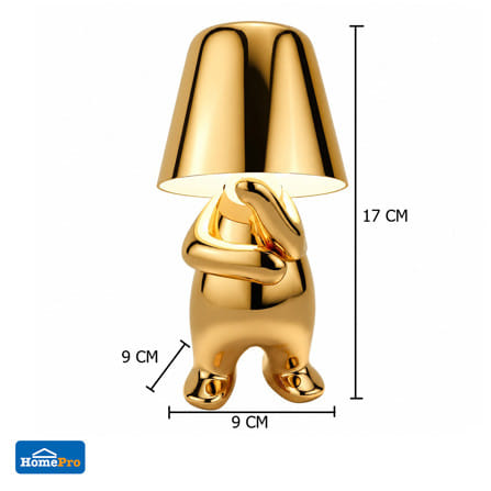 ไฟตั้งโต๊ะ GOLDEN THINKER HOMEPRO KM9908-G-G สีทอง_3