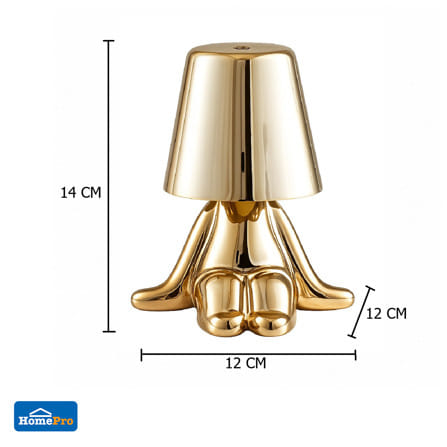 ไฟตั้งโต๊ะ GOLDEN THINKER HOMEPRO KM9908-C-G สีทอง_6