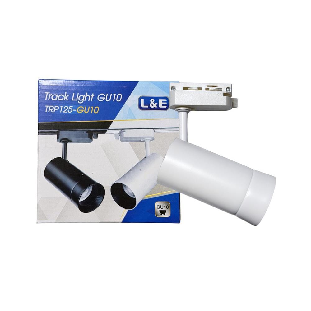 แทรคไลท์ ติดราง GU10 L&E TRP125 สีขาว