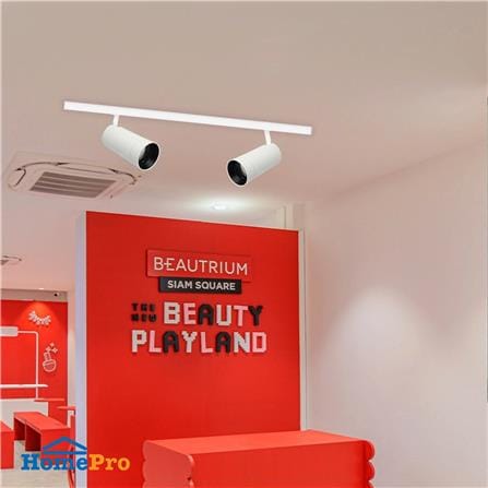แทรคไลท์ ติดราง GU10 L&E TRP125 สีขาว_5
