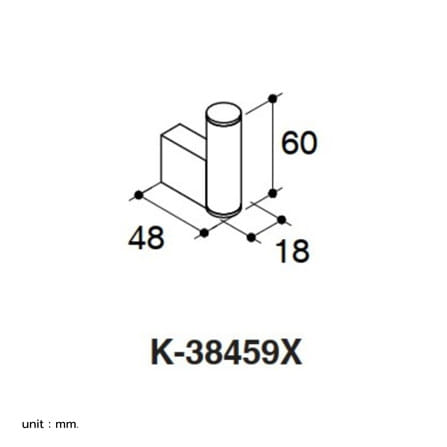 ขอแขวนผ้า ENGLEFIELD K-38459X-CP สีโครม_3