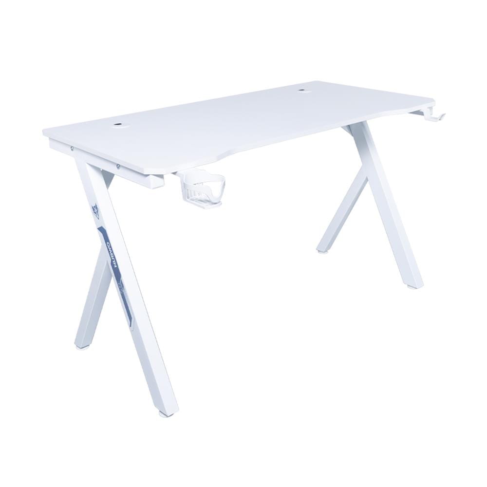 โต๊ะเกมมิ่ง NUBWO ND-603 120 ซม. สีขาว