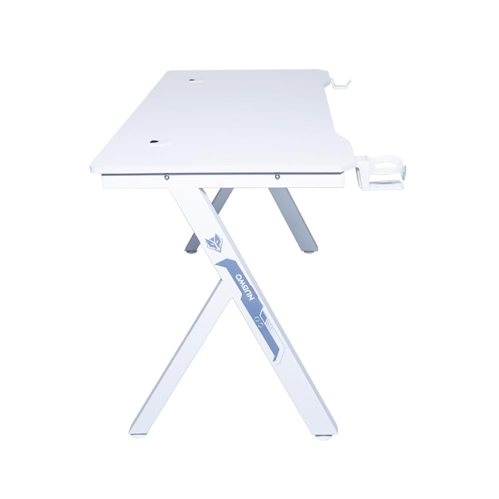 โต๊ะเกมมิ่ง NUBWO ND-603 120 ซม. สีขาว