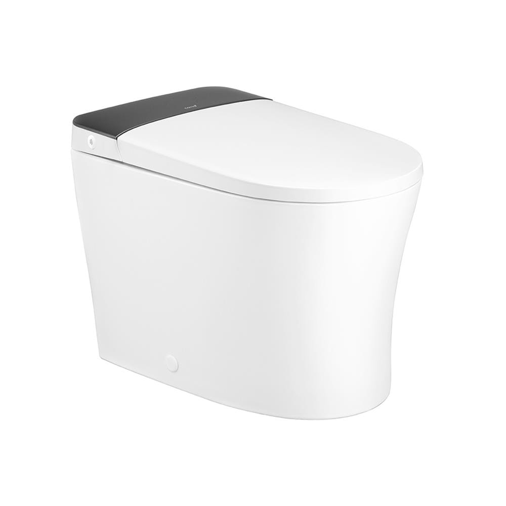 สุขภัณฑ์ 1 ชิ้น COTTO C109207 CORE EDITS 3.8 ลิตร สี WHITE/GAMBIT GREY