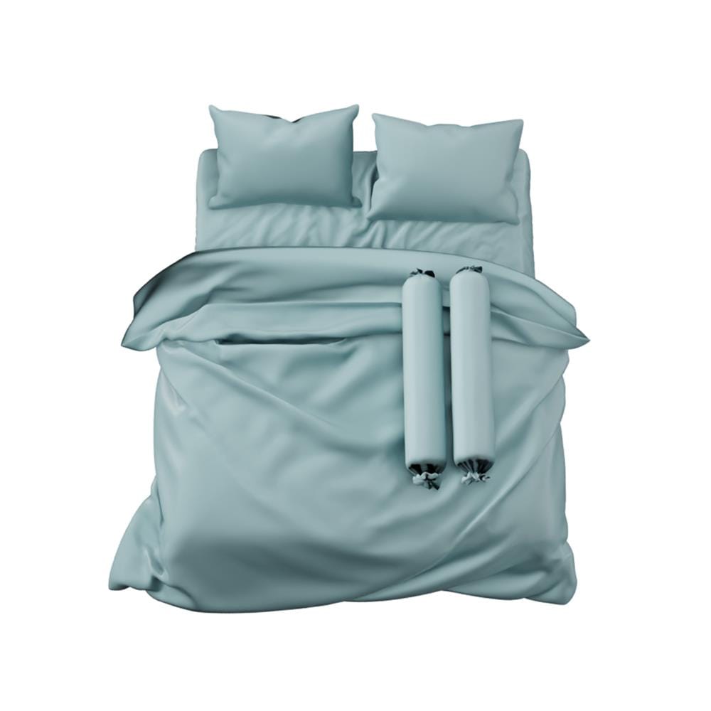 ชุดผ้าปูที่นอน 6 ฟุต (ชุด 6 ชิ้น) PREMIER SATIN ROYAL TOUCH SOLID SPC088