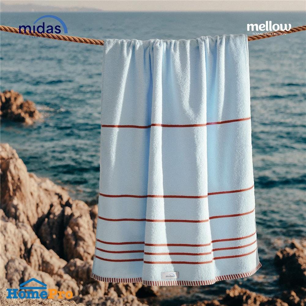 ผ้าขนหนู MIDAS MELLOW 27x54 นิ้ว สี SKY BLUE