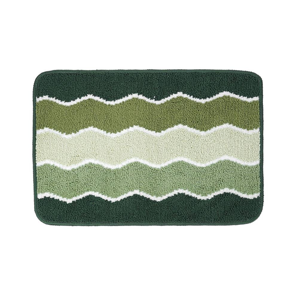 พรม SNAZZ ZIGZAG 40x60 ซม. สีเขียว