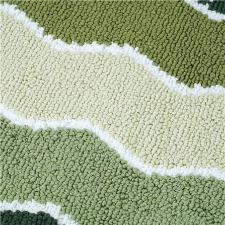 พรม SNAZZ ZIGZAG 40x60 ซม. สีเขียว_2