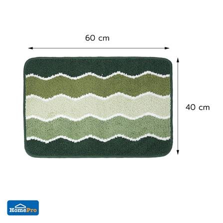 พรม SNAZZ ZIGZAG 40x60 ซม. สีเขียว_8
