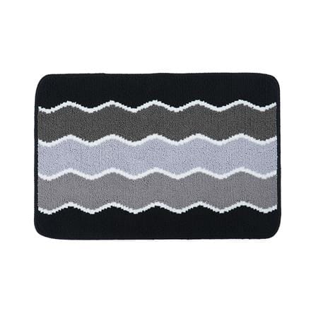 พรม SNAZZ ZIGZAG 40x60 ซม. สีดำ_0