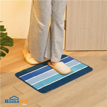 พรม SNAZZ LINEAR 40x60 ซม. สีน้ำเงิน_5