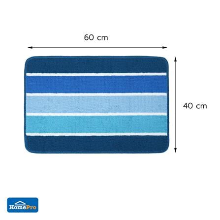 พรม SNAZZ LINEAR 40x60 ซม. สีน้ำเงิน_7