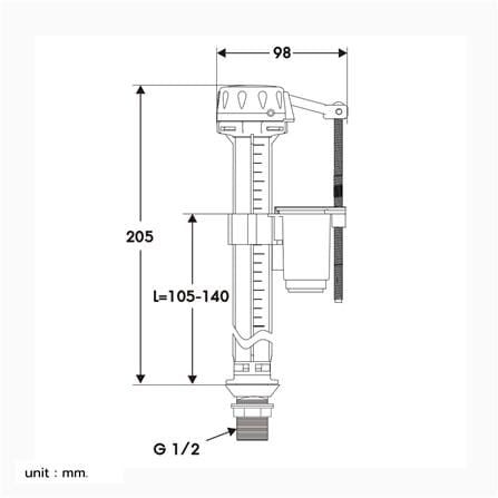วาล์วน้ำเข้า NASCO N-9823-SP_6