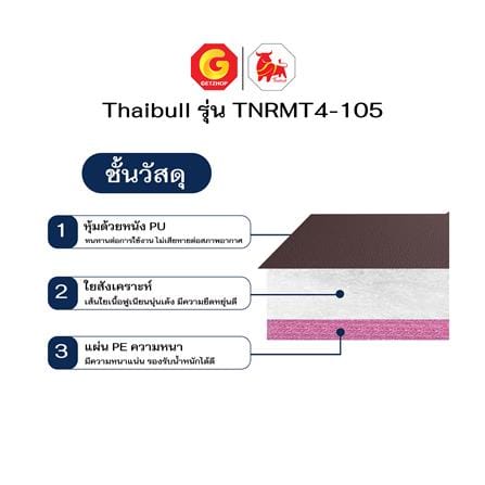 ที่นอนใยสังเคราห์ 3.5 ฟุต THAIBULL TNRMT4-105_5