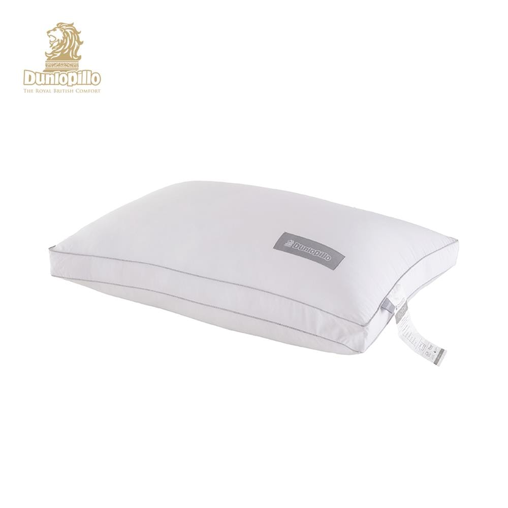 หมอนหนุน ไมโครไฟเบอร์ DUNLOPILLO CLOUDIA MEDIUM 20x30 นิ้ว สีขาว