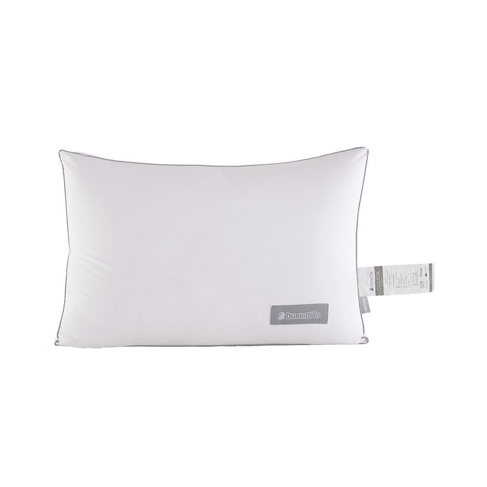 หมอนหนุน ไมโครไฟเบอร์ DUNLOPILLO CLOUDIA MEDIUM 20x30 นิ้ว สีขาว
