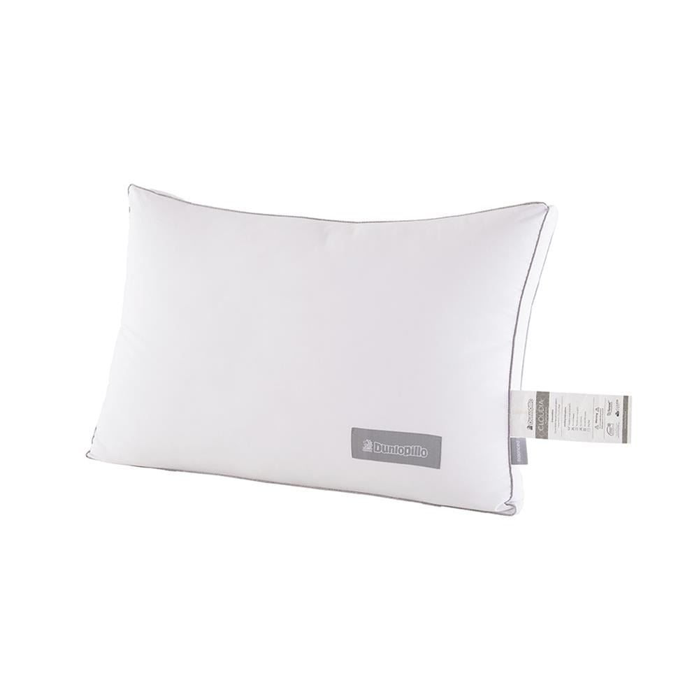 หมอนหนุน ไมโครไฟเบอร์ DUNLOPILLO CLOUDIA MEDIUM 20x30 นิ้ว สีขาว