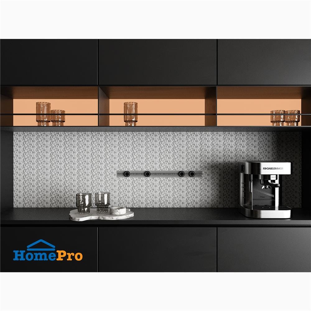 โมเสค มีกาวในตัว 30x30 ซม. TARA เซียนา เงิน