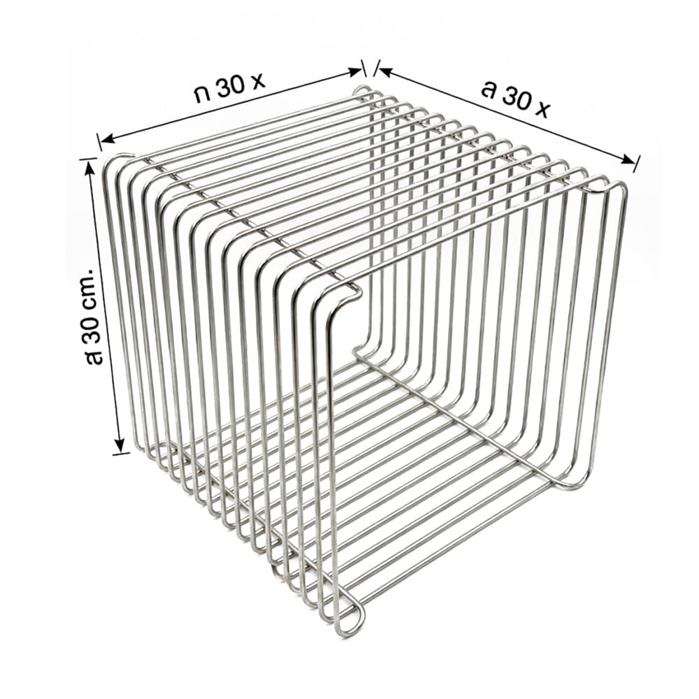 โต๊ะข้างสเตนเลส HOMEPRO CUBIX 30x30 ซม.