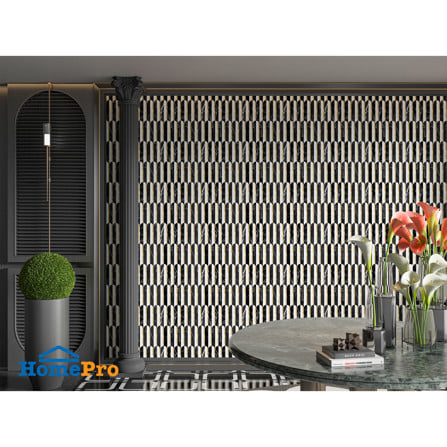 โมเสค มีกาวในตัว 28.5x30 ซม. TARA ออนิกซ์ เครส_7