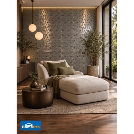 โมเสค มีกาวในตัว 30x30 ซม. TARA ไททัน ดำ_4