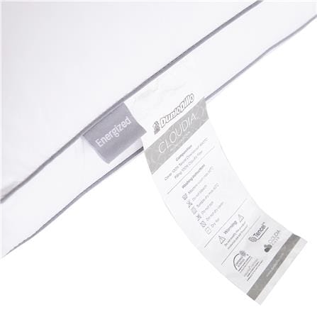 หมอนหนุน ไมโครไฟเบอร์ DUNLOPILLO CLOUDIA FIRM 20x30 นิ้ว สีขาว_4