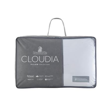 หมอนหนุน ไมโครไฟเบอร์ DUNLOPILLO CLOUDIA FIRM 20x30 นิ้ว สีขาว_5