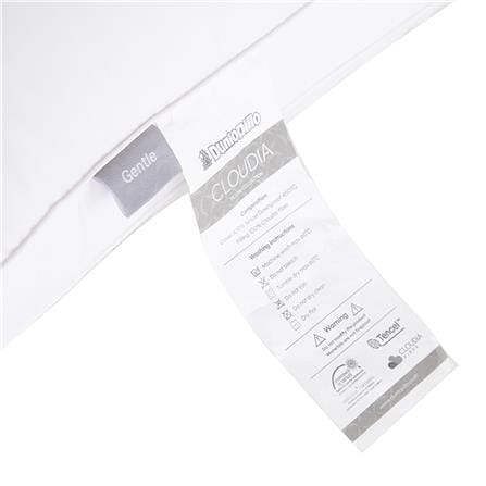หมอนหนุน ไมโครไฟเบอร์ DUNLOPILLO CLOUDIA SOFT 20x30 นิ้ว สีขาว_4