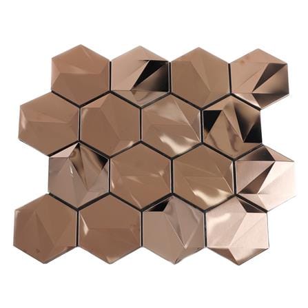 โมเสค มีกาวในตัว 28.5x30 ซม. TARA คอปเปอร์ บรอนซ์_0