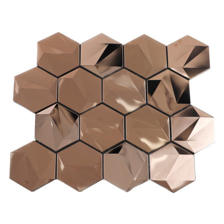 โมเสค มีกาวในตัว 28.5x30 ซม. TARA คอปเปอร์ บรอนซ์_0