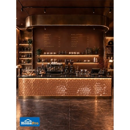 โมเสค มีกาวในตัว 28.5x30 ซม. TARA คอปเปอร์ บรอนซ์_3