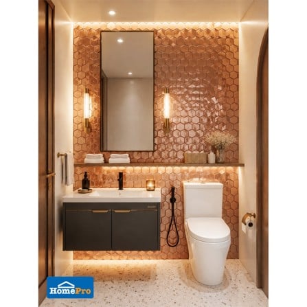 โมเสค มีกาวในตัว 28.5x30 ซม. TARA คอปเปอร์ บรอนซ์_6