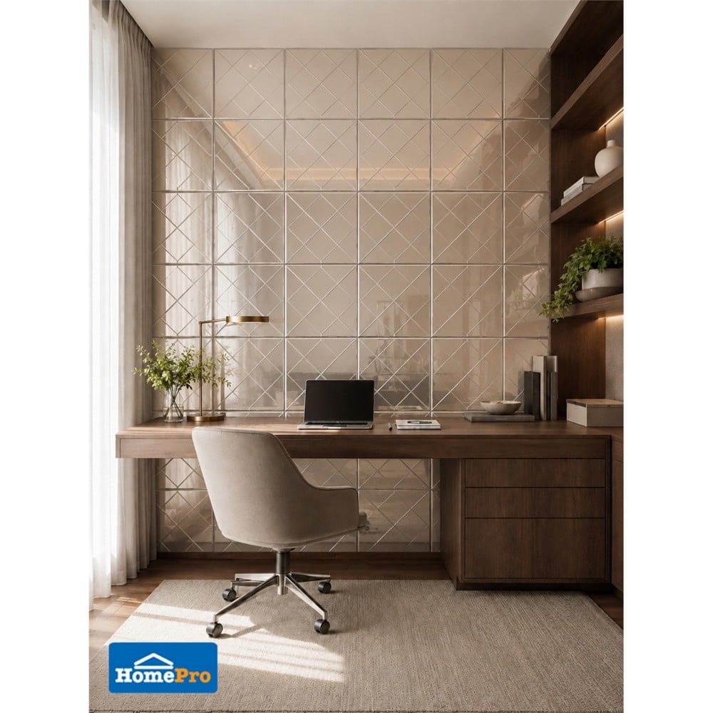 โมเสค มีกาวในตัว 30x30 ซม. TARA MIRROR DIAMOND